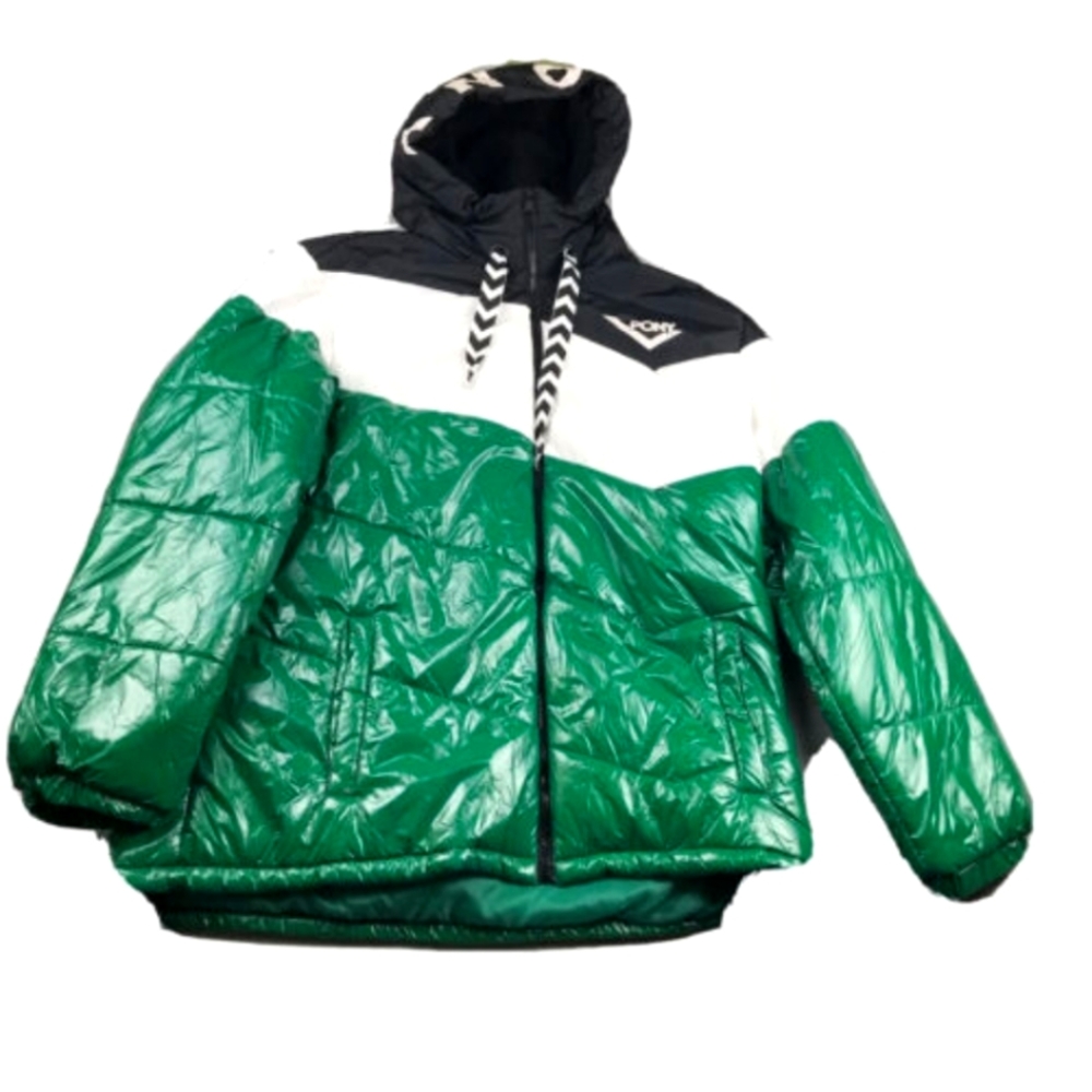 NWT PONY Puffer Hoodie Coat mens shoes medium